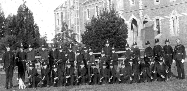 College Cadet Corps, 1886.